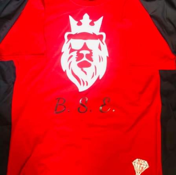 Creative Wave Red BSE tee - Picture 3 of 3